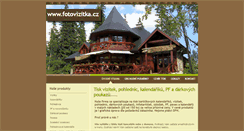 Desktop Screenshot of fotovizitka.cz